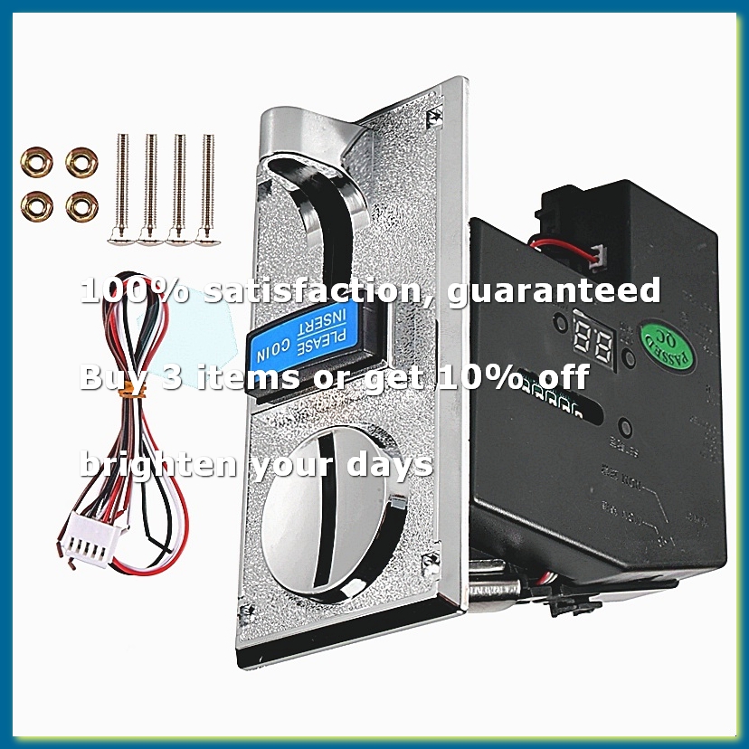Arcade Vending & Laundry - Multi Coin Acceptor Selector for Mechanism