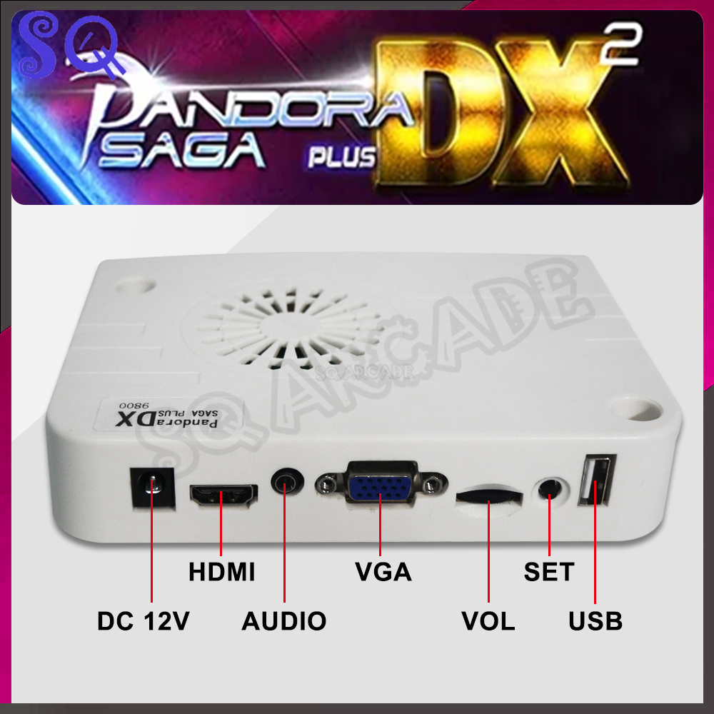 Pandora Saga Box DX2 Plus 9800 - đánh giá và giá Trackball Controller Arcade