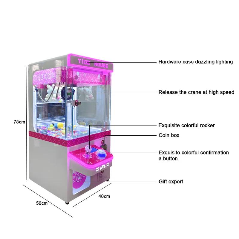 Mini Coin-Operated Arcade Claw - đánh giá và giá Arcade Toy Claw Vending Machine