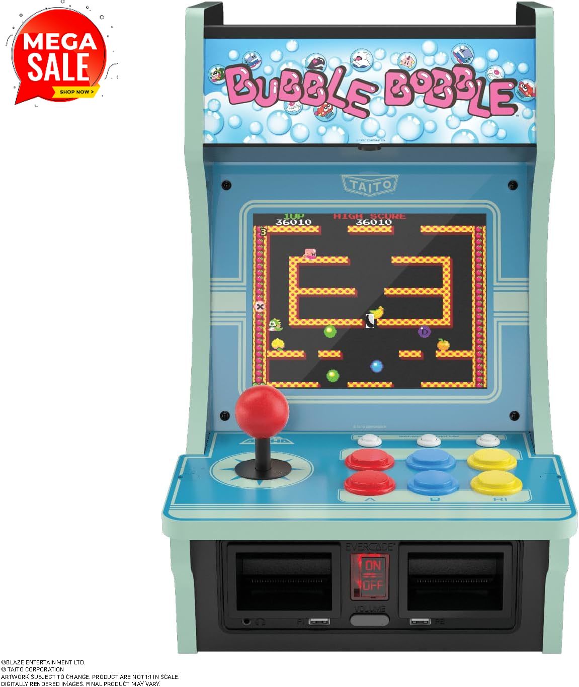 Evercade Alpha Taito Bartop Ar - đánh giá và giá Arcade Game Jackpot
