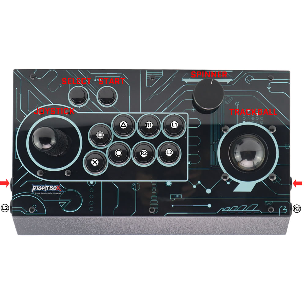 FightBox R10-PRO, bộ điều khiể - đánh giá và giá Trackball Controller Arcade