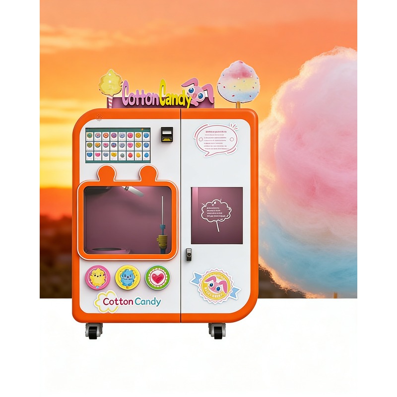 Fully Automatic Cotton Candy V - đánh giá và giá Arcade Vending Machines