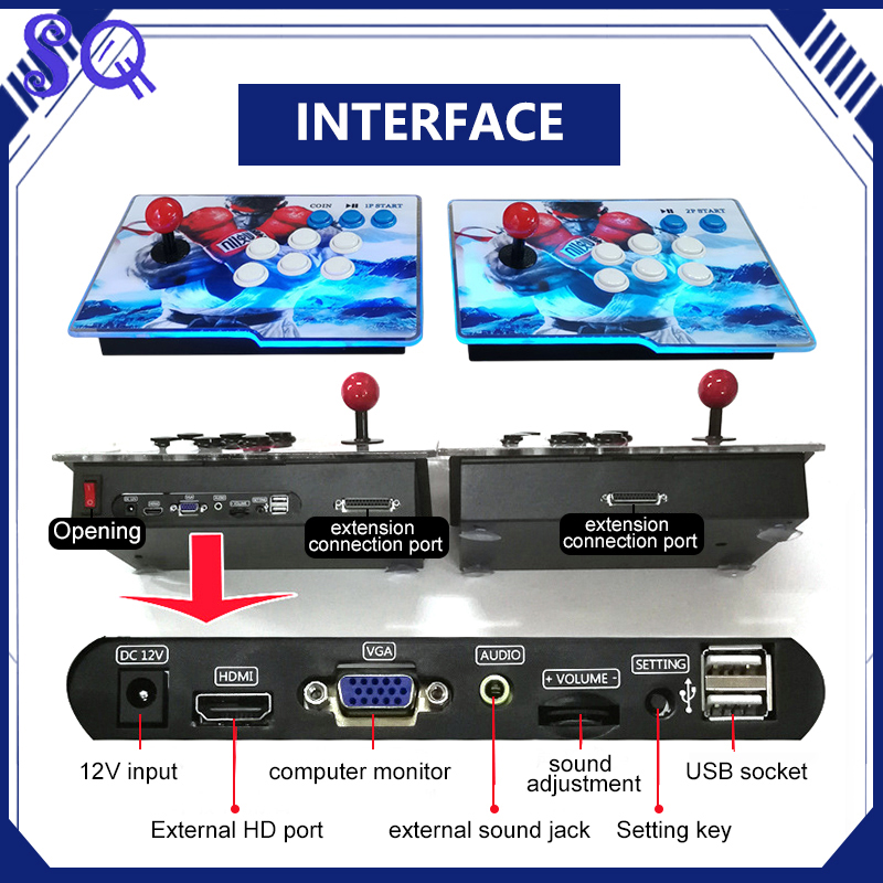 26800 in 1 Pandora Saga DX2 Sp - đánh giá và giá Trackball Controller Arcade