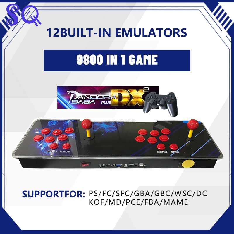 Pandora Saga DX 9800 All in On - đánh giá và giá Trackball Controller Arcade